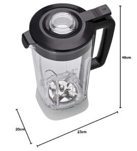 WMF Kult Pro Hochleistungs-Standmixer 1.600 Watt, 36.000 U/min, Mixbehälter 1,8l, 6 Autoprogramme, Smoothie-, Ice Crush- und Intervall-Funktion - Image 2