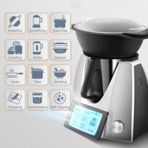NewKern KE-7001 PRO, Mixer, Küchenmaschinen, Multifunktionaler Küchenroboter mit geführten Rezepten, 12 Spezial-Kochfunktionen, 4L, 7 Zoll Touchscreen Display - Image 14