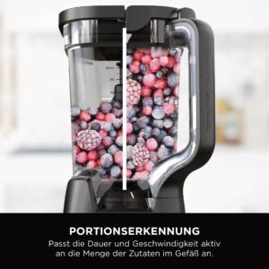 Ninja 3-in-1 Detect Power Blender Processor Pro, kraftvolle 1200W Küchenmaschine, Single Serve & Knethaken, 3x Single Serve Tassen, Krug, Teig, mischen & hacken, Stone Gold, TB401EUSTGD - Image 10