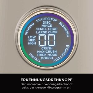 Ninja 3-in-1 Detect Power Blender Processor Pro, kraftvolle 1200W Küchenmaschine, Single Serve & Knethaken, 3x Single Serve Tassen, Krug, Teig, mischen & hacken, Stone Gold, TB401EUSTGD - Image 17