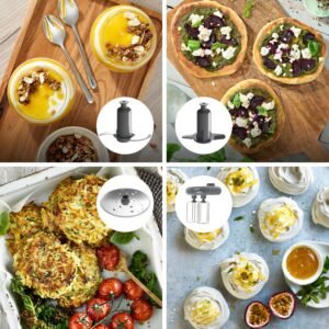 Kenwood MultiPro OneTouch FDM73.850SS Kompakt-Küchenmaschine & Standmixer, 12 Zubehörteile, 6 Automatikprogramme, Variable Geschwindigkeit & Pulse-Funktion, Integrierte Waage, 1000W, Silber - Image 6